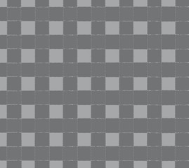 Bold abstract weave pattern in shades of gray