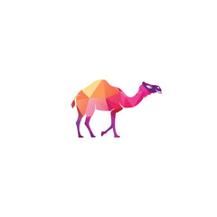 Camel vector logo design template. Middle eastern cultural vector  design.