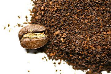coffee grinds