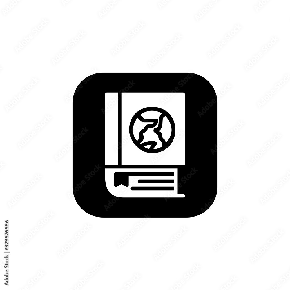 Poster global access icon. online learning icon. perfect for application, web, logo and presentation templa