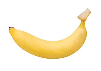 Banana isolated on white background