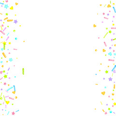 Sprinkles grainy. Cupcake dessert bakery confetti