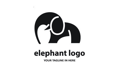 The concept of modern Sderhana elephant logo design is easy to remember