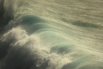 Huge waves at sunrise, Sydney Australia
