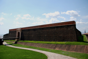 Castle fortress in Belem do Para