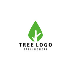 tree logo icon vector isolated