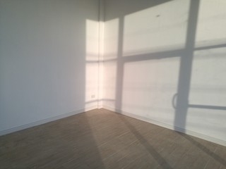 Fototapeta premium empty room with window and light