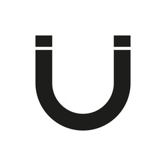 Magnet icon vector design templates