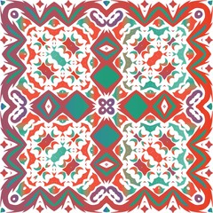 Antique talavera tiles patchwork.