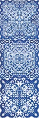 Traditional ornate portuguese azulejo.