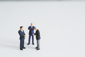 Fototapeta premium ミニチュア ビジネス