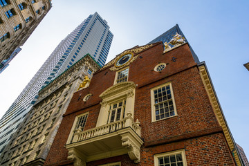 Old state house in Boston