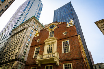Old state house in Boston