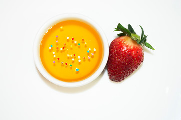 strawberry and cream