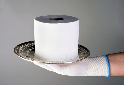 Last Roll Of Toilet Paper More Valuable Than Gold.