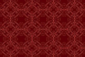 Fototapeta premium Seamless pattern design with floral background elements, beautiful ornaments