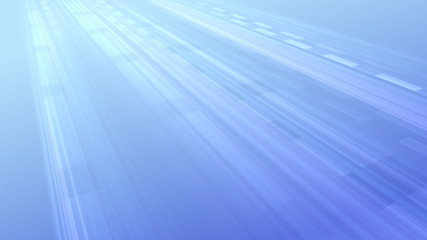 Fototapeta premium Speed Light Data Network Stream Technology abstract 3D illustration background