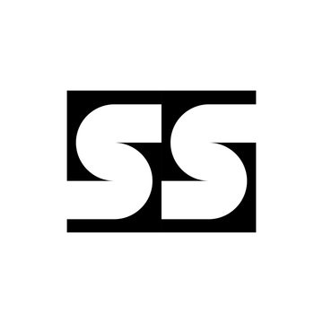 SS letter logo design vector
