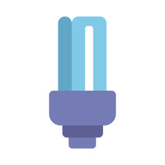 ecology bulb light energy icon