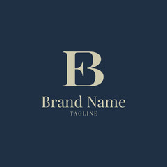 EB elegance luxury logo