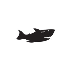Shark graphic design template vector isolated