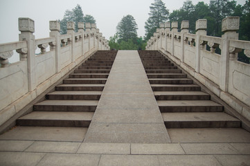 Stone bridge in Wuhan, Hubei, China.