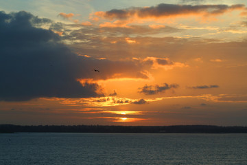 Sunset Over the Columbia River (OR 00984)