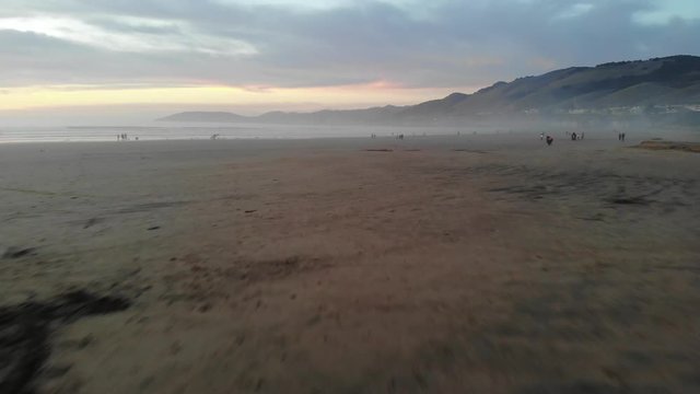 Pismo Beach Glide Drone Footage