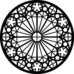 Rose Window, Fig. 9, round 1, round 1