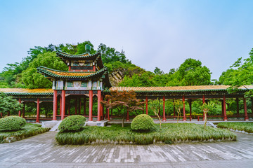 Fototapeta na wymiar Chinese Asian ancient architecture