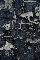 Background of the rough texture of the cement wall and cracked color
