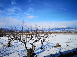 En route scenary to Nagano