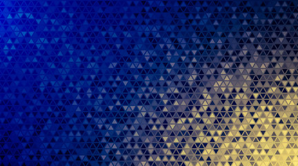 Abstract multicolored background of triangles. Polygonal backdrop. 