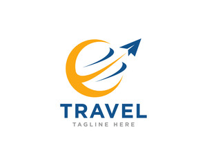 Travel Logo Icon Design Vector