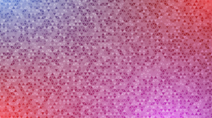 Abstract multicolored background of triangles. Polygonal backdrop. 