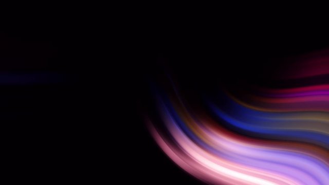 Abstract seamless loop motion graphic movement of rainbow swirl twisted gradient animation design background concept. Futuristic geometric patterns fluid trendy motion background design smooth color