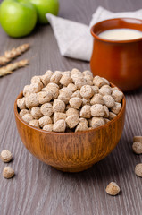 Pressed cereal bran