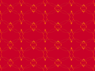 Seamless pattern design with floral background elements, beautiful ornaments