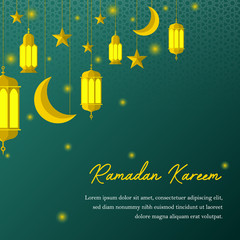 Awesome Ramadan Kareem Template Design