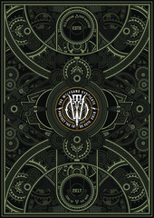 Steampunk Poster Chapter are perfect for using on poster, badges and other creative applications.