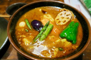 北海道のスープカレー