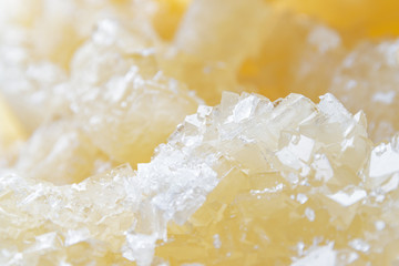 Wonderful closeup view of traditional Persian crystallized sugar