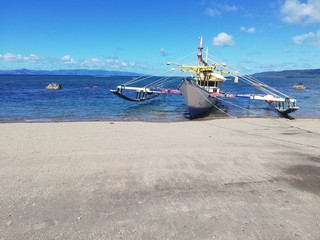 boat on the beach