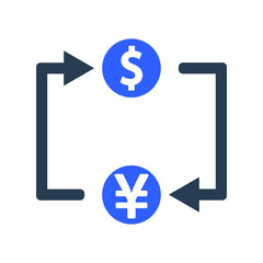 Money transfer icon