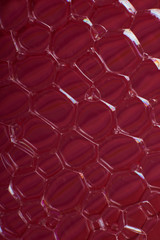 abstract colored background of soap bubbles
