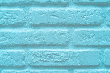 texture of a blue brick wall. grunge background
