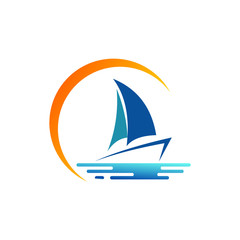boat logo template
