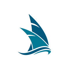 boat logo template