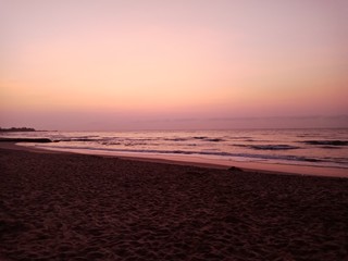 The sea at dawn