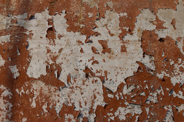 grunge rusted metal texture, rust and oxidized metal background. Peel paint texture